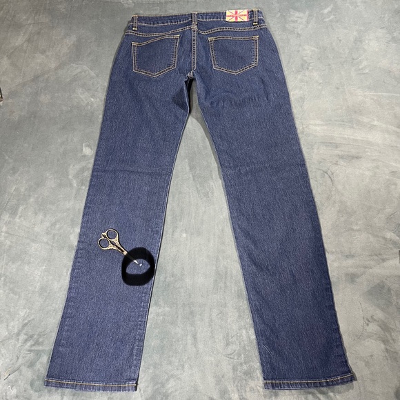 🌼Machine Dark Wash Jeans, Size: 32 - Picture 3 of 12